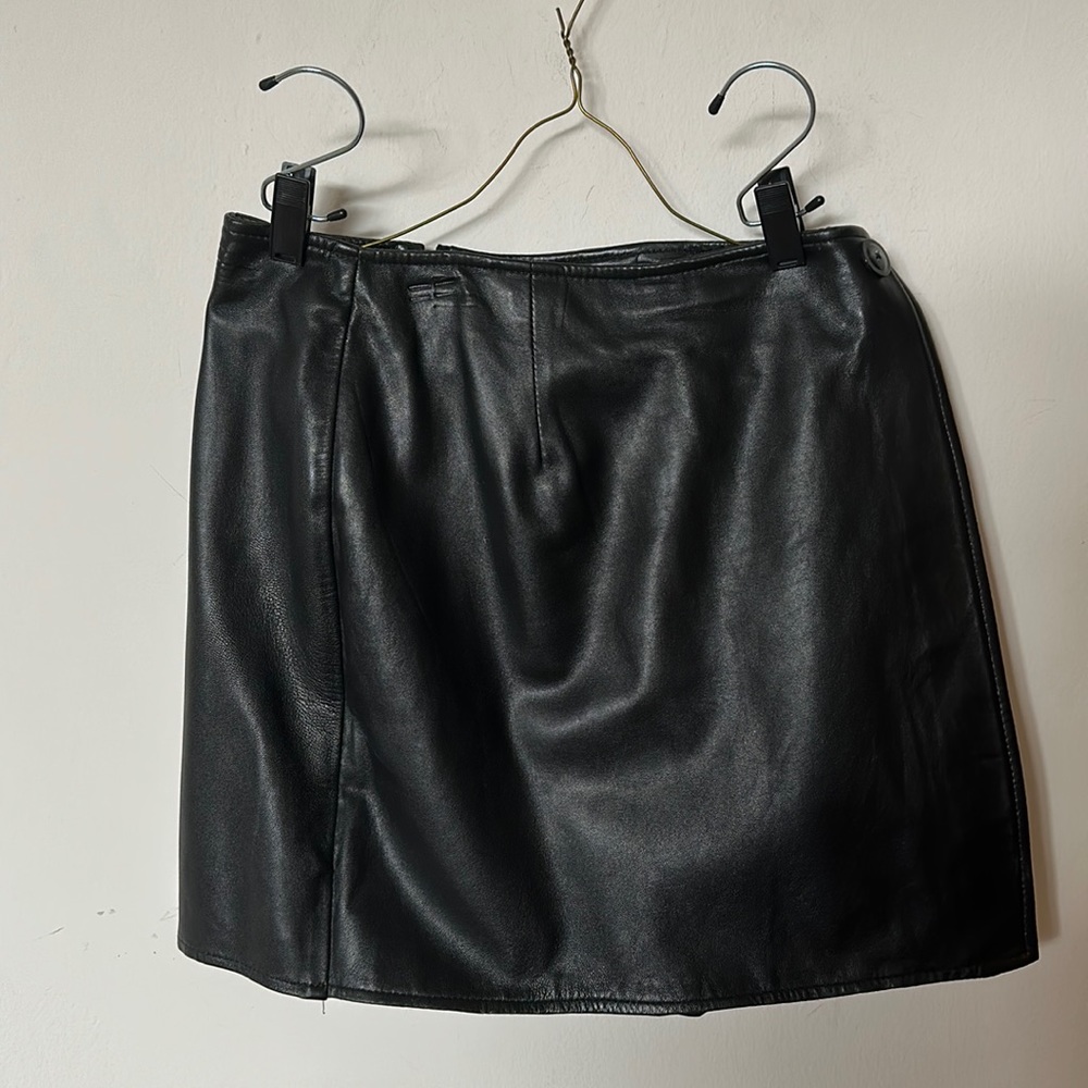 Leather Skirt